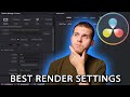 How To Export Videos In Davinci Resolve 17 | Best Render Settings