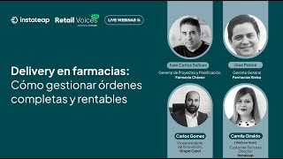 Delivery en farmacias: Cómo gestionar órdenes completas y rentables | Webinar