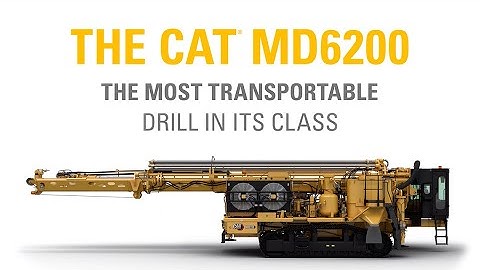 The Cat® MD6200 — Transportability