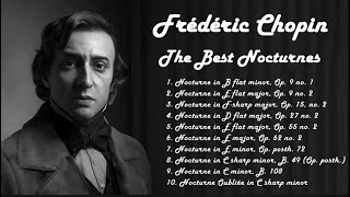 Frédéric Chopin - The Best Nocturnes in 432 Hz tuning -  great for reading or studying