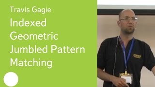 023. Indexed Geometric Jumbled Pattern Matching - Travis Gagie