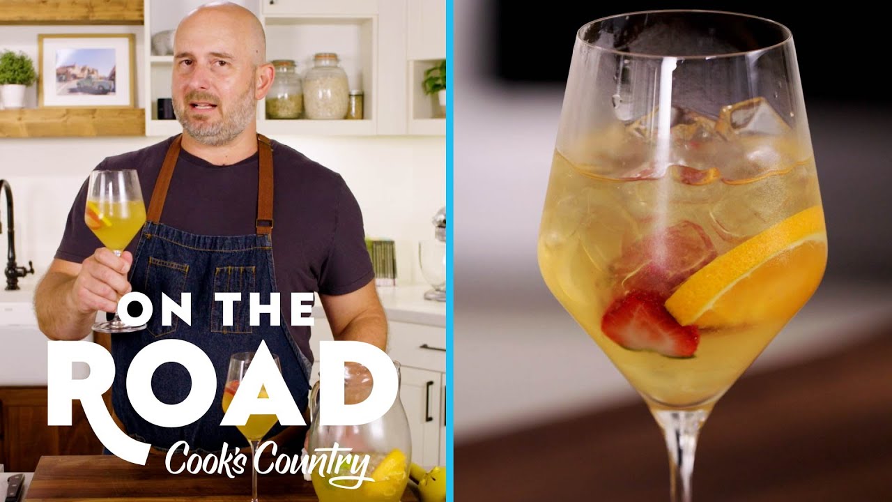 How to Make Cava Sangria From The Famous Columbia Restaurant   On The Road With Bryan Roof