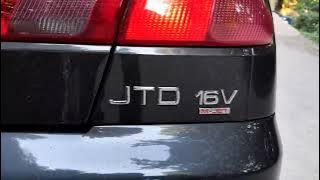 Alfa 156 1.9 JTD 16v Pop Corn Rev limiter fire bang