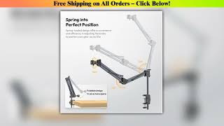 Ulanzi Th04 Overhead Camera Mount Microphone Stand Detachable C-Clamp 2Kg Load For Camera