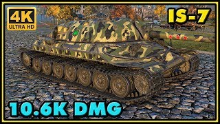 World of Tanks | IS-7 - 9 Kills - 10,6K Damage Gameplay