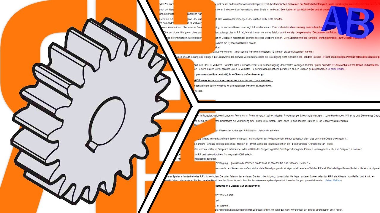 ReallifeRPG 6.0 [Technik] ⚙️ Server Regeln