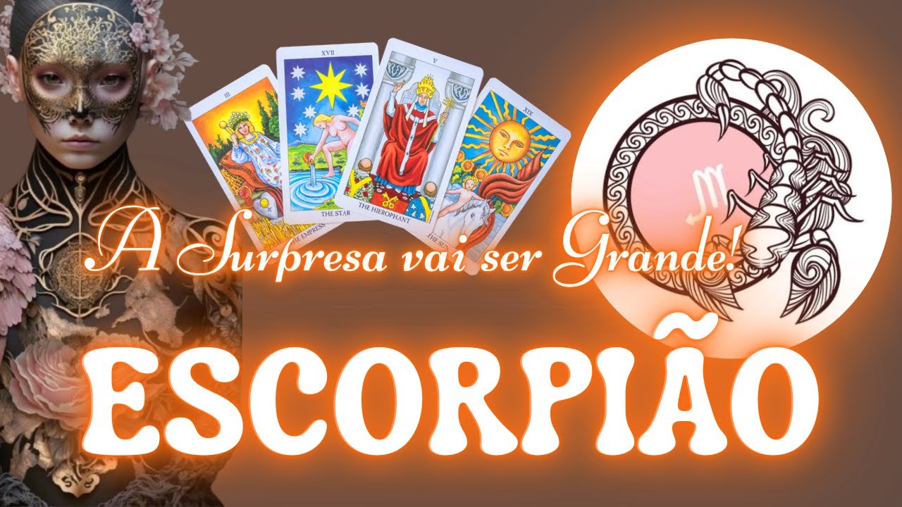 ESCORPIÃO ♏ SENTA E RESPIRA! ALGUÉM BATE A SUA PORTA, VOCÊ NÃO TEM NOÇÃO DO QUE VAI ACONTECER 