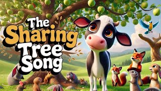 🌳🍎 The Sharing Tree Song | A Heartwarming Kids' Song About Kindness & Friendship 🎶❤️