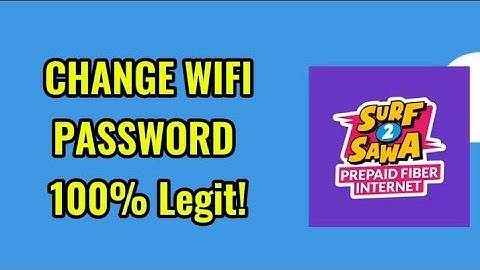 HOW TO CHANGE SURF TO SAWA WIFI PASSWORD 2025( Pinakabagong paraan ) Tagalog tutorial