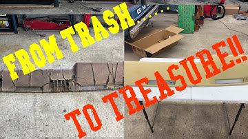 How to repair a squarebody dash pad!! Working on "Hotshot" 1981 C30 Chevy Part 7