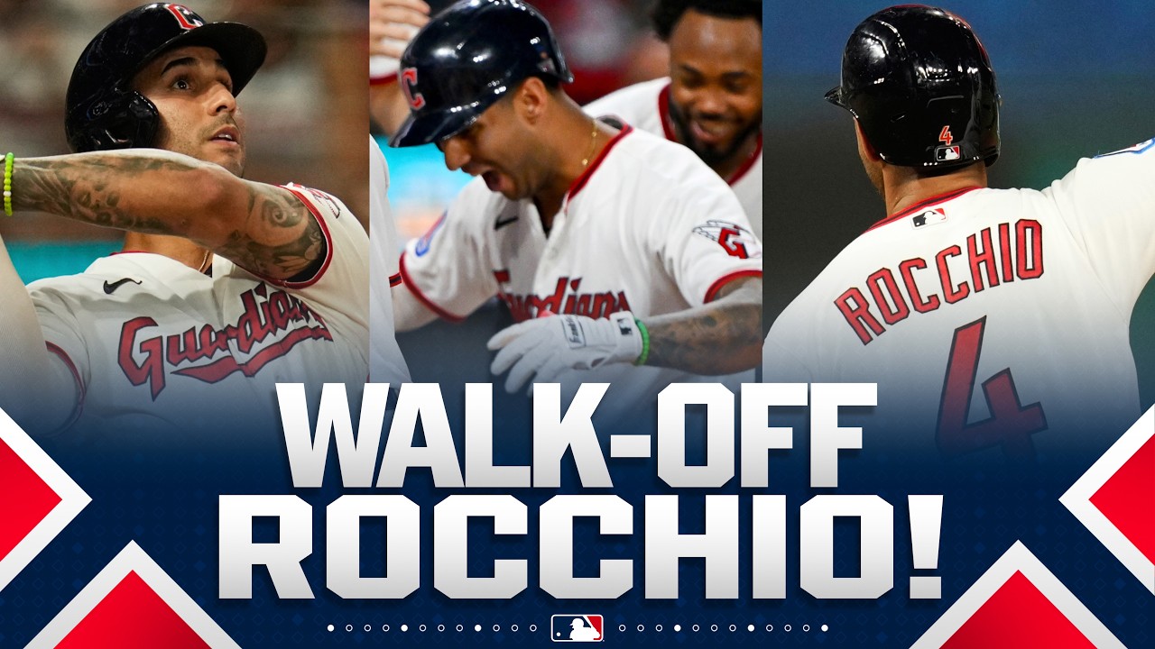 FULL BOTTOM 9TH: Brayan Rocchio CRUSHES a walk-off home run for the Guardians!🤯😮💨