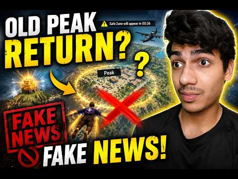 OLD PEAK RETURN LEAK Was FAKE? 🤯