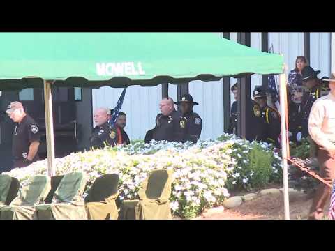 Family, friends gather to say goodbye to fallen Warm Springs police officer