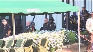 Family, friends gather to say goodbye to fallen Warm Springs police officer