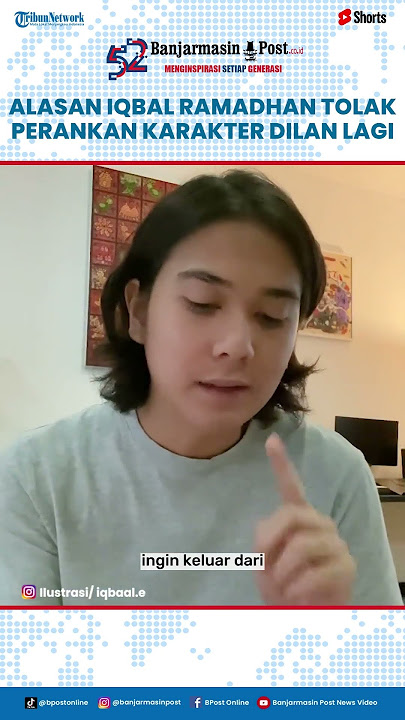 Alasan Iqbaal Ramadhan Tolak Tawaran Perankan Dilan untuk Film 'Ancika 1995'