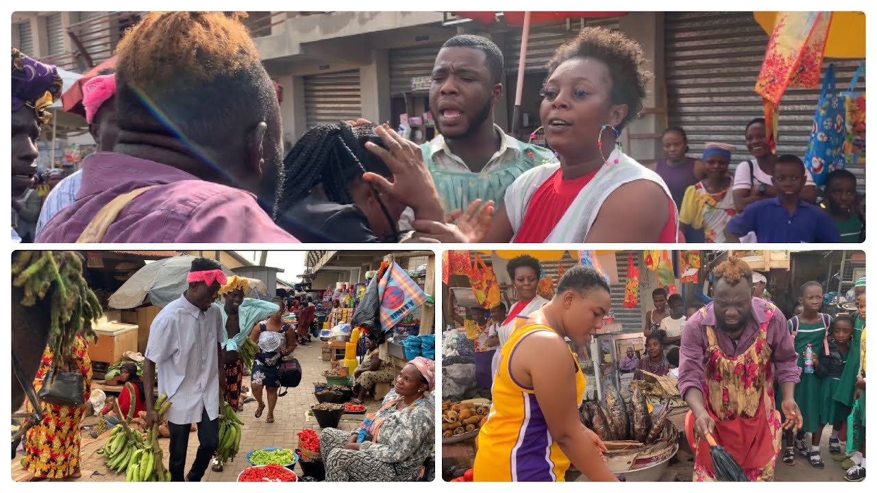 CRUCIAL INCIDENT AT KUMASI BANTAMA MARKET 😂 FILAMAN, ATADWE, PAPA KUMASI, LOUISA, SOBOLO, SOKOBRE