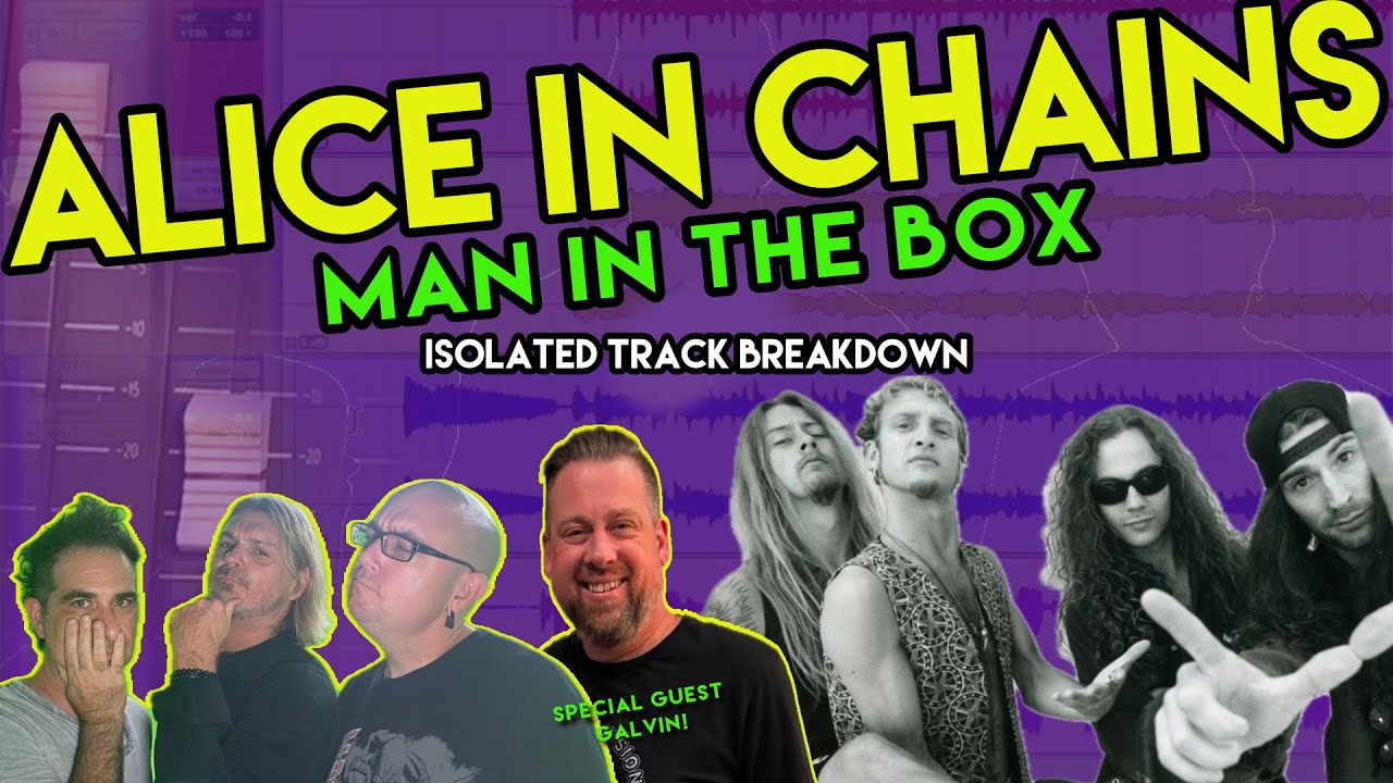 Alice In Chains - Man In The Box [ISOLATED TRACKS - REACTION & ANALYSIS] musicians react S05E04