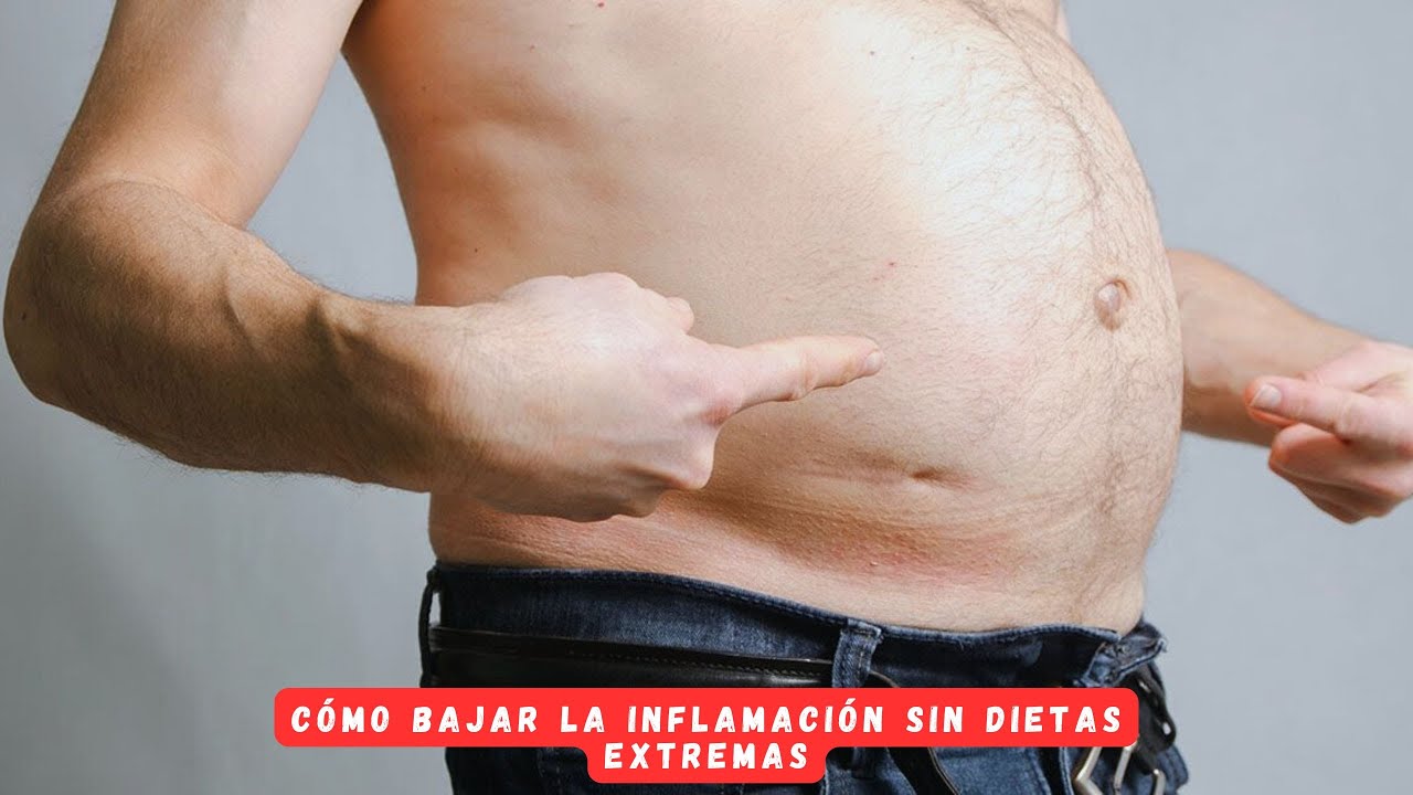 Cómo bajar la inflamación sin dietas extremas