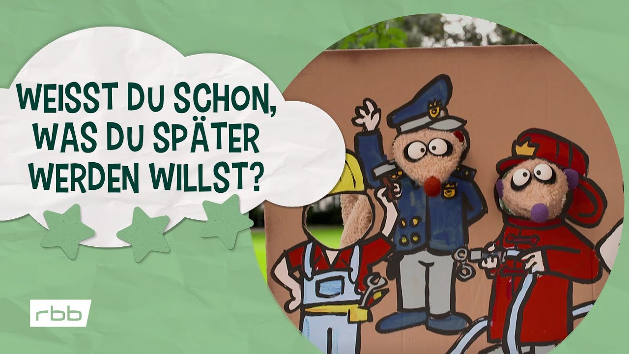 Jan und Henry Lieder: Weißt du schon, was du später werden willst? | Unser Sandmännchen