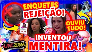 🔴BBB24: RAQUELE ELIMINADA em ENQUETES🚨 BEATRIZ CAI em CILADA😱 PITEL INVENTA MENTIRA de PODER e CHOCA