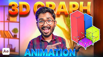 How to Create 3D Isometric Graph Animation in After Effects | No Plugins + Free Project File