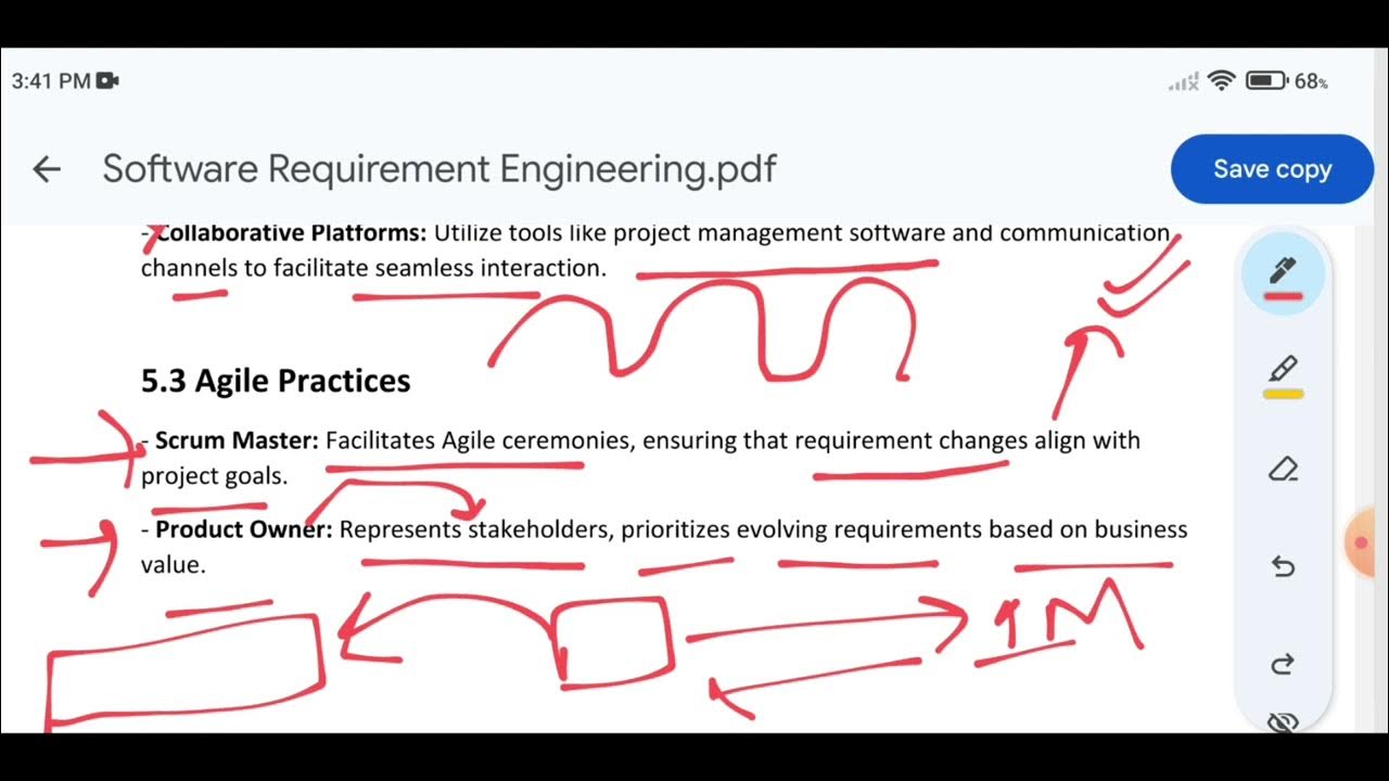Requirement Evolution Tools Used in Evolution SRE PU youtube 