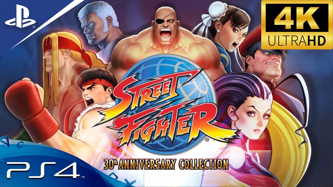Street Fighter: 30th Anniversary Collection PS4 Gameplay