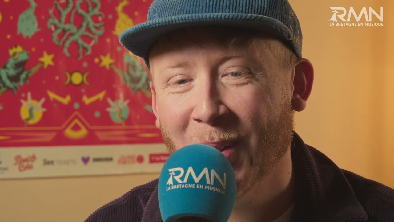 Interview avec Eddy de Pretto aux Vieilles Charrues 2024