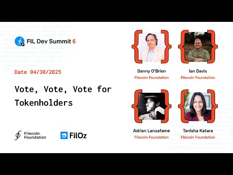 Vote, Vote, Vote for Tokenholders