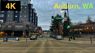 Downtown Auburn, WA Driving Tour in Spring 2023.