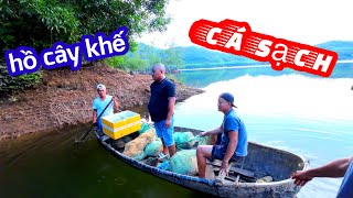 Ghé Hồ Cây Khế Tìm Tôm Cá Siêu Ngon Dân Dã Bình Yên | Son Duoc Vlog 216