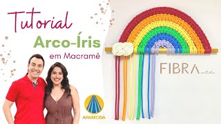Rainbow Macrame Tutorial! With Marcella Toledo from Fibra Estúdio