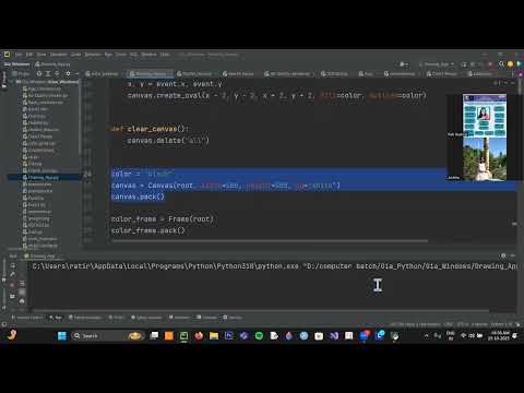 Build Your Own Drawing App in Python | Tkinter Project for Beginners