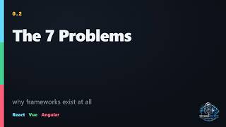 The 7 Problems Every Frontend Framework Solves — 0.2