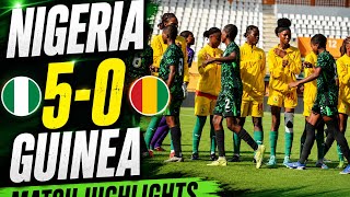 Match Highlights | Nigeria 5-0 Guinea World Cup qualifiers 
