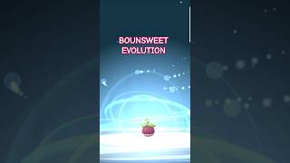 Bounsweet Evolution to Steenee #pokemongo #pokemonevolution #bounsweet #steenee