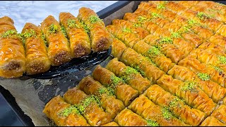 Baklava Rolls Juicy NO Syrup | بغلاوه بدون شربت 😋 اگر امتحان نماید دیگر از بازار نمیخرید