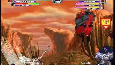 MvC2 Online (360): PpPp Panik (MagnetiCLock) vs Brett (MSP) 11 .:4.20.10:.