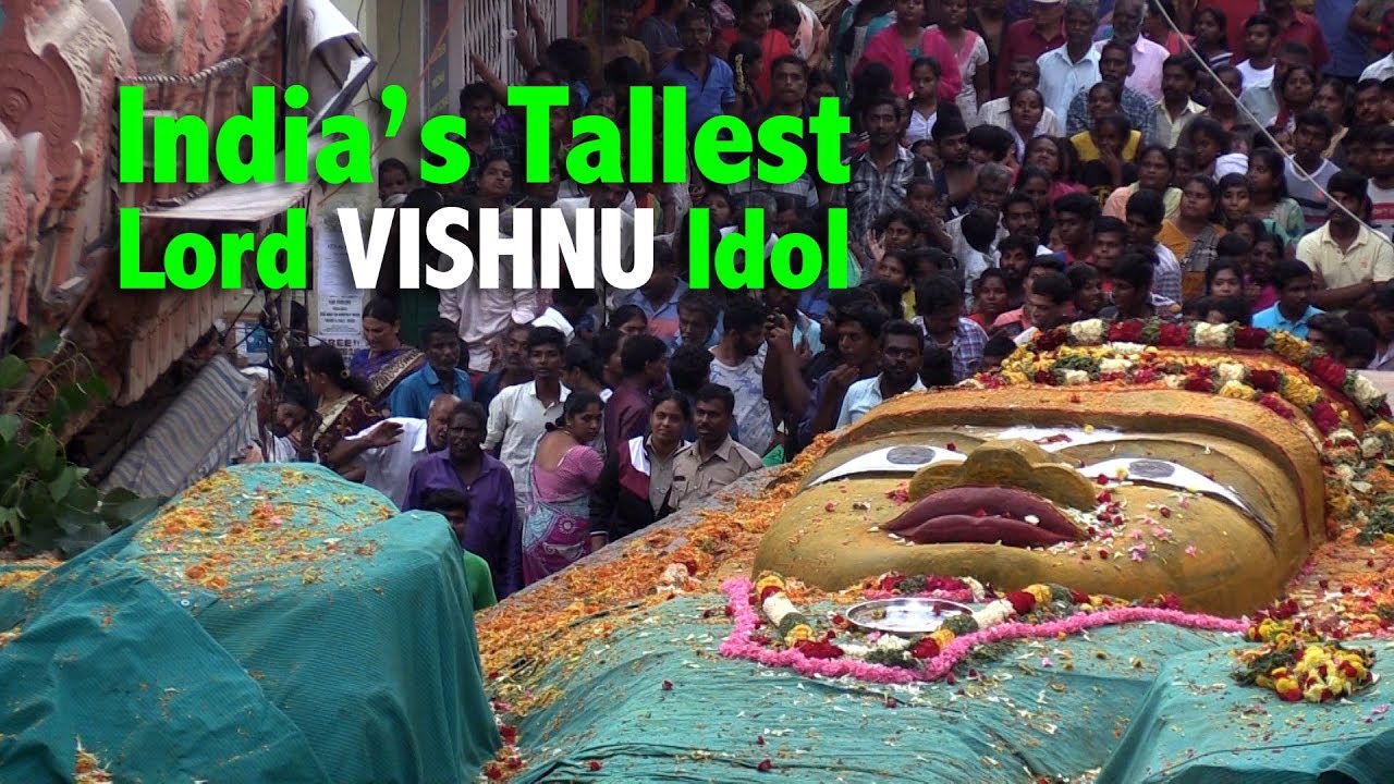 One of the tallest Monolithic Idol now in Bangalore