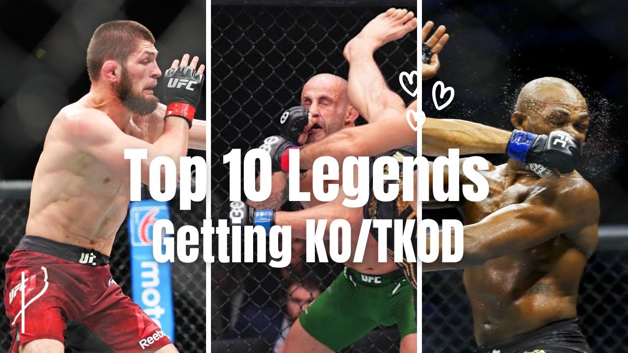Top 10 Legends Getting KO/TKOD