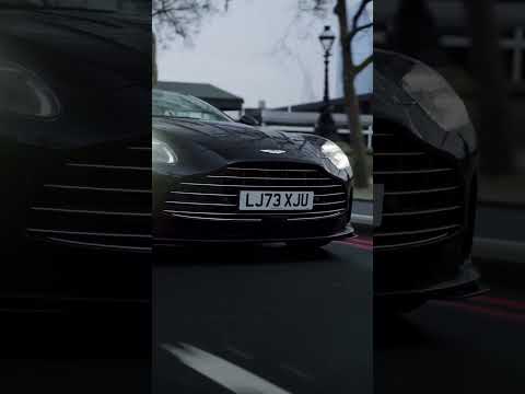 Street cruises with DB12.