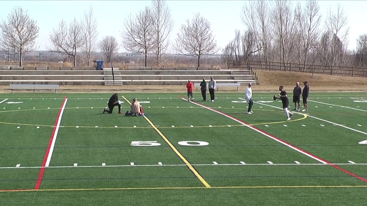 Nick Tiano, QB, TennesseeChattanooga, Pre Pro Day Workout 9Mar20