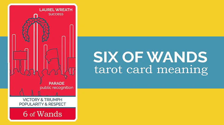 Triomphe et reconnaissance : La carte de tarot des Six de Bâtons