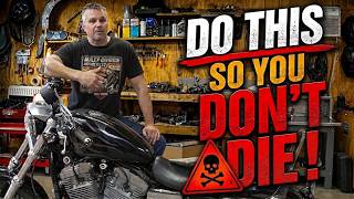 Most DEADLY If IGNORED -Harley Davidson Check and set Neck Fall Away. #harleydavidson #bikers