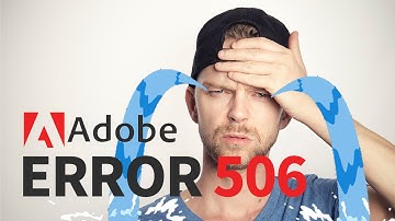 Adobe 506 Error