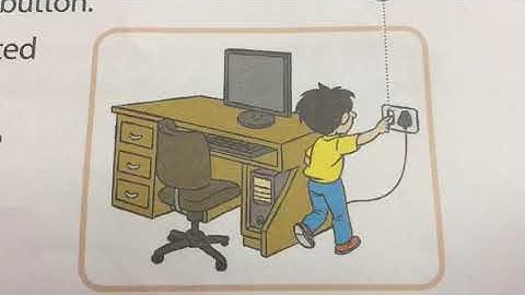 Operating a computer | Computer | Grade 2 | CBSE | NCERT | Lots Of Tutorials