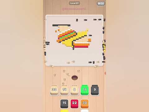 Food Hunt:Pixel Puzzle Level 27 walkthrough preview