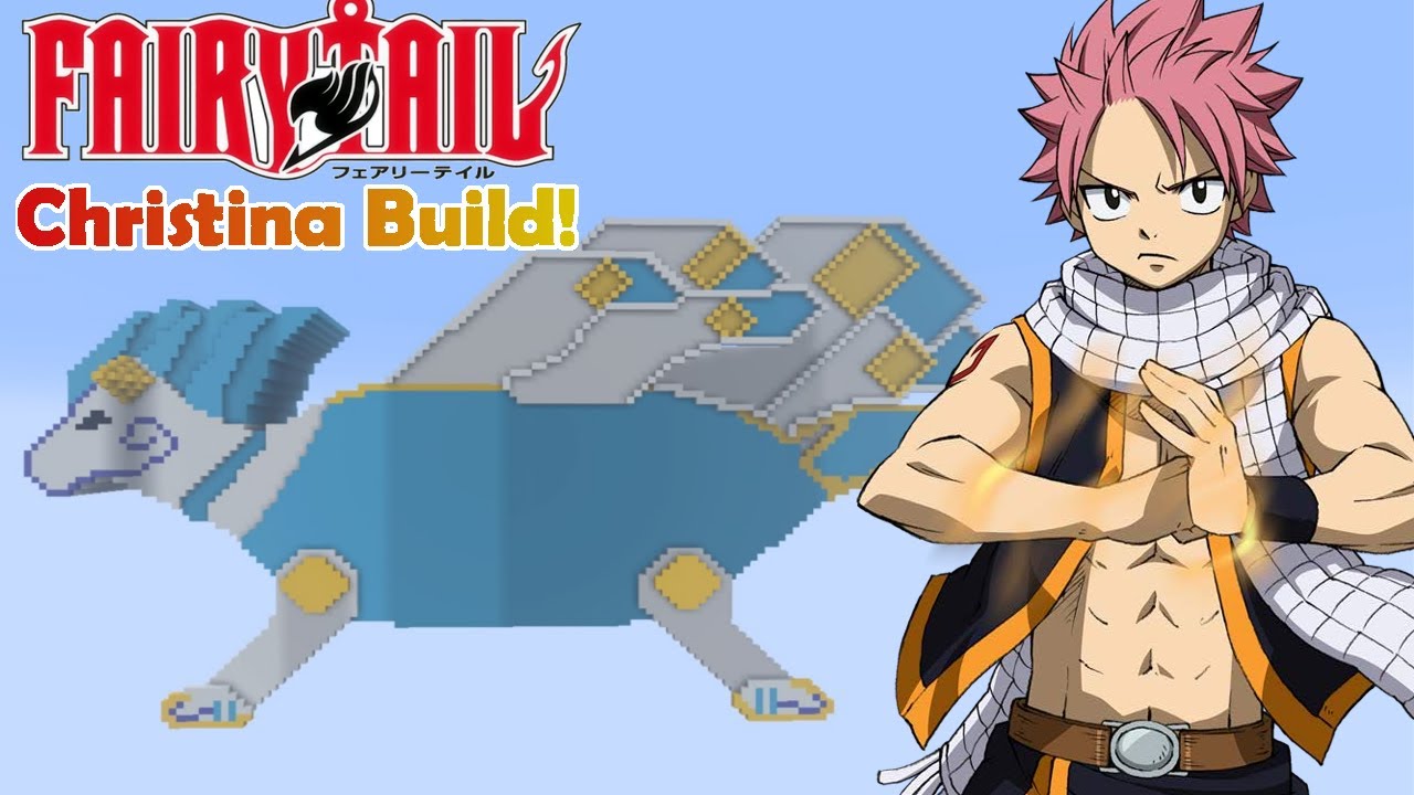 Minecraft: Fairytail How to Build Christina/ Speed Build! **Anime Builds**