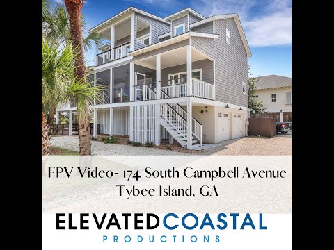 174 South Campbell Avenue, Tybee Island, GA home video tour