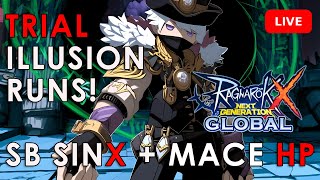 ROX Global – Trial Illusion Runs! | SINX + BONK WS/HP Grind Session